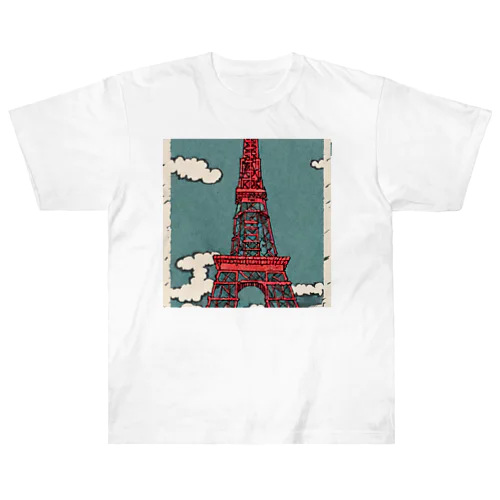 tokyotower4 Heavyweight T-Shirt