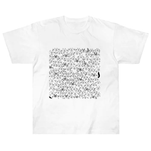 わらわらネコ グッズたち Heavyweight T-Shirt