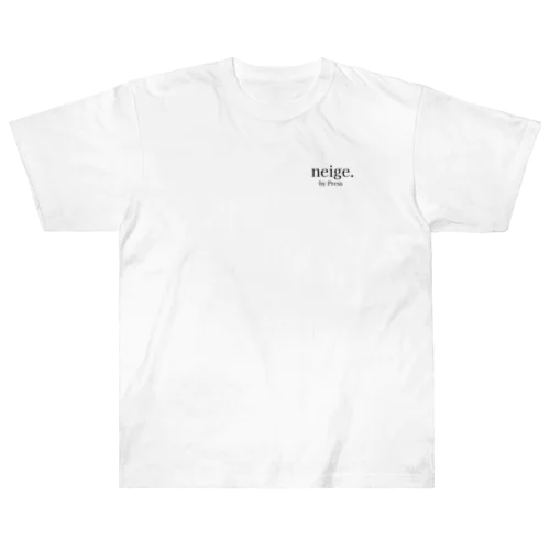 neige. by Press Heavyweight T-Shirt