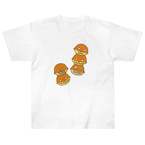 ドクロ風味なベビーカステラ Heavyweight T-Shirt