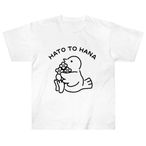 HATO TO HANA Heavyweight T-Shirt