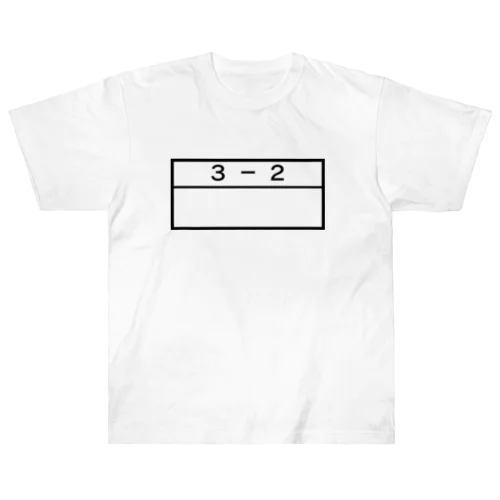 3－2 名札風 Heavyweight T-Shirt