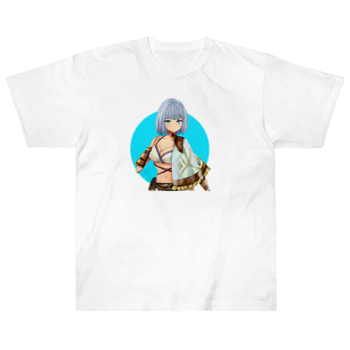 ファンタジーな女の子 ヘビーウェイトTシャツ