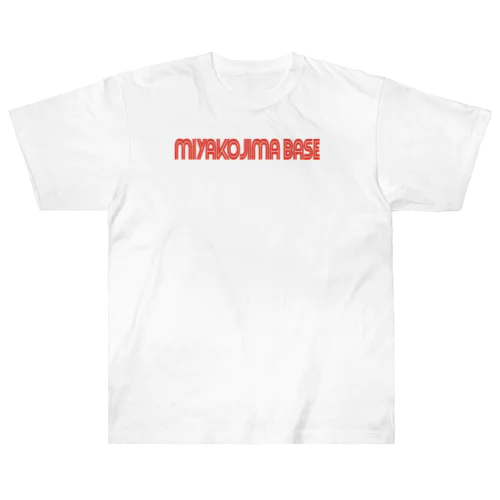 MIYAKOJIMA BASE ロゴＴシャツ ヘビーウェイトTシャツ