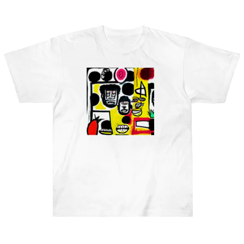 アートな人とフルーツ♪ Heavyweight T-Shirt