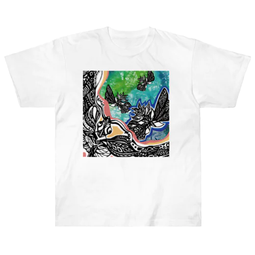 森のおしゃべり Heavyweight T-Shirt