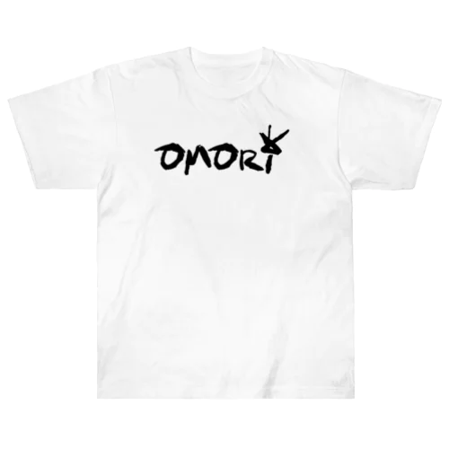 O黒字 ヘビーウェイトTシャツ