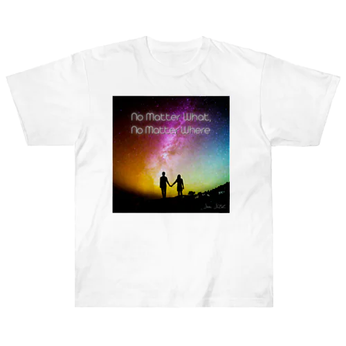 No Matter What, No Matter Where - Sora Satoh Heavyweight T-Shirt