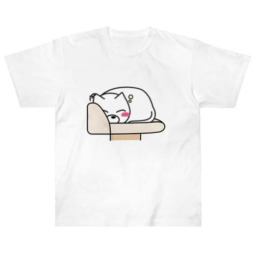 キャットタワーのてっぺん Heavyweight T-Shirt