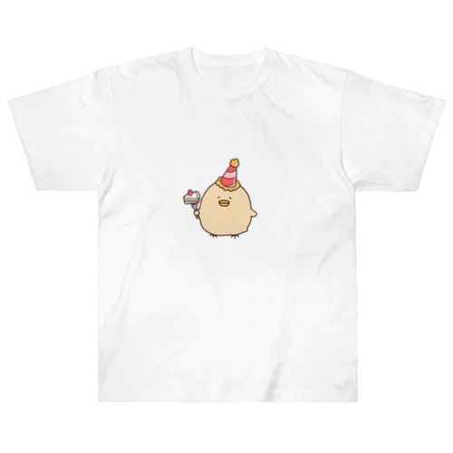 ハッピーぴよこ ヘビーウェイトTシャツ