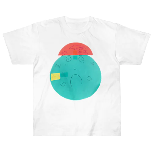 【子どもの絵】びっくりくん Heavyweight T-Shirt