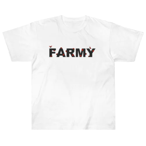 FARMY only LADYBIRDS Heavyweight T-Shirt