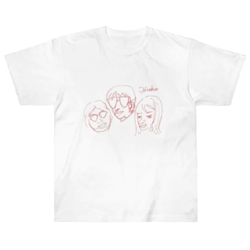 Tomoko T ヘビーウェイトTシャツ