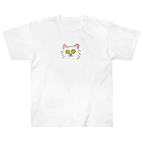 ターキッシュアンゴラのねこ Heavyweight T-Shirt