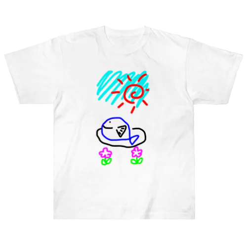 おさかなのひなたぼっこ Heavyweight T-Shirt