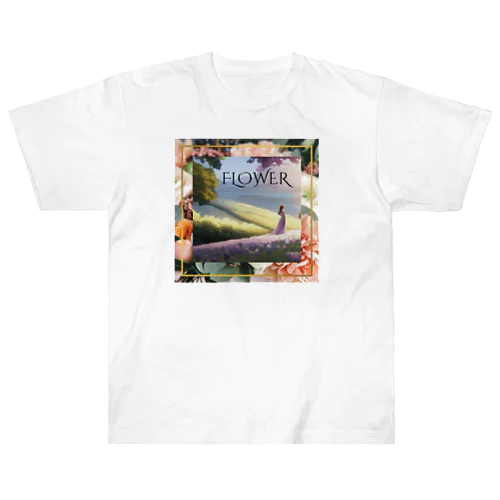 花の妖精 Heavyweight T-Shirt