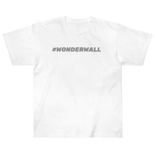 ＃WONDERWALL ZIP CODE Heavyweight T-Shirt
