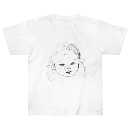 little girl  ヘビーウェイトTシャツ