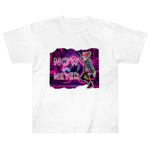 syber punk girl#2 Heavyweight T-Shirt