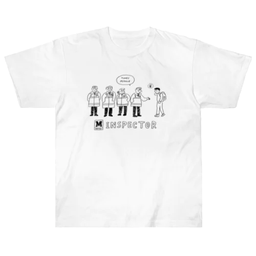 メトロ・インスペクター Heavyweight T-Shirt