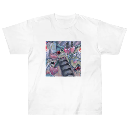 猫の手 Heavyweight T-Shirt