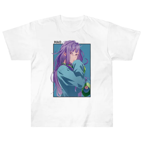 MAOちゃん(寝起き) Heavyweight T-Shirt