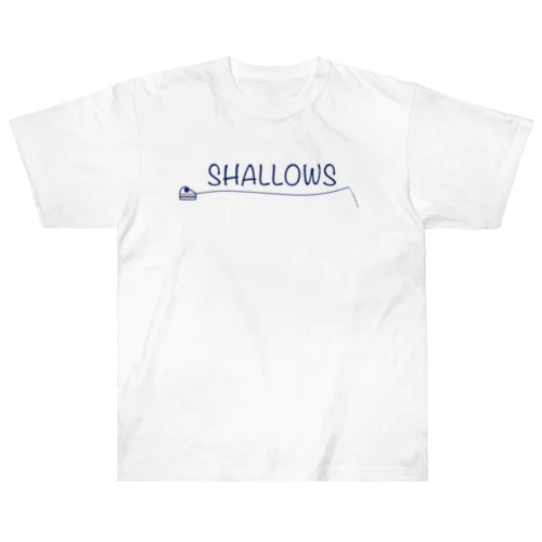 3/8ozブランド SHALLOWS 「a piece of cake」 Heavyweight T-Shirt