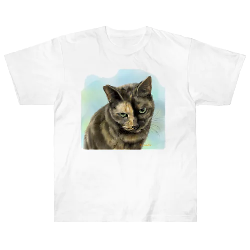 サビ猫のオペラ座ちゃん Heavyweight T-Shirt