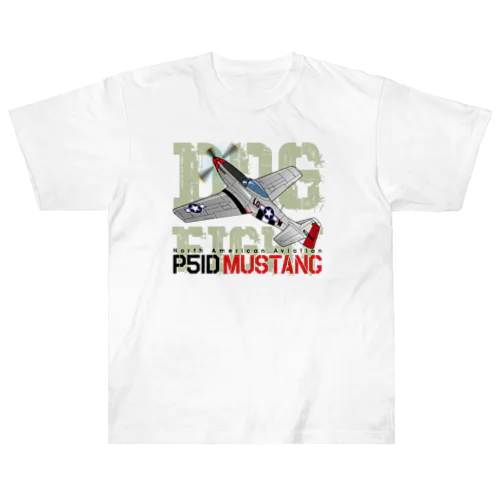 P51 MUSTANG（マスタング） ヘビーウェイトTシャツ