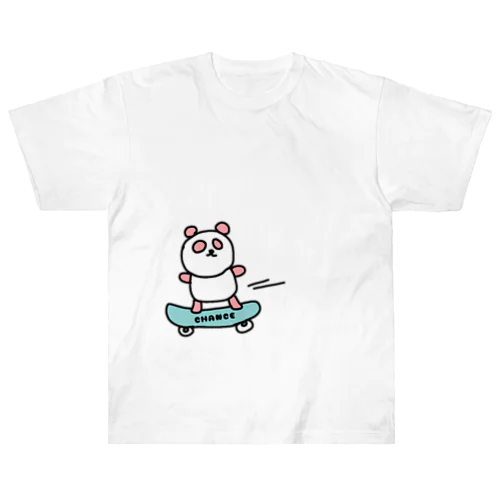 ピンクパンダ Heavyweight T-Shirt