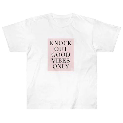 KOGD_GoodVibesOnly ヘビーウェイトTシャツ