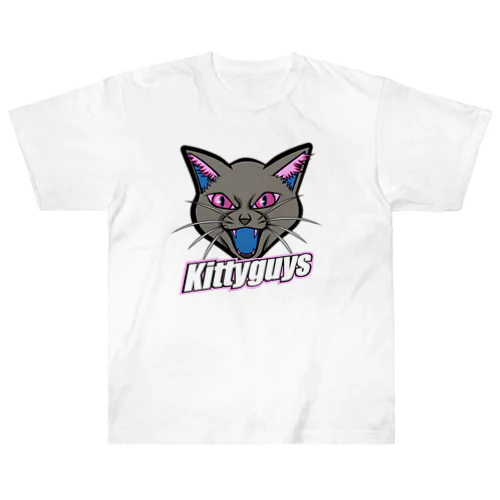 Kittyguys Cat ヘビーウェイトTシャツ