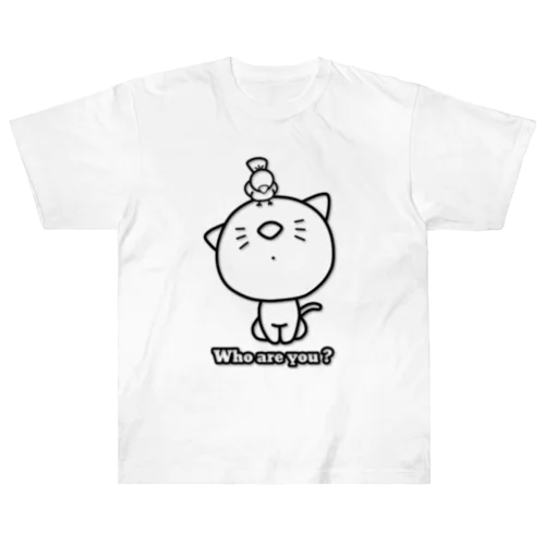 アナタはだあれ？(透過ver.) ヘビーウェイトTシャツ