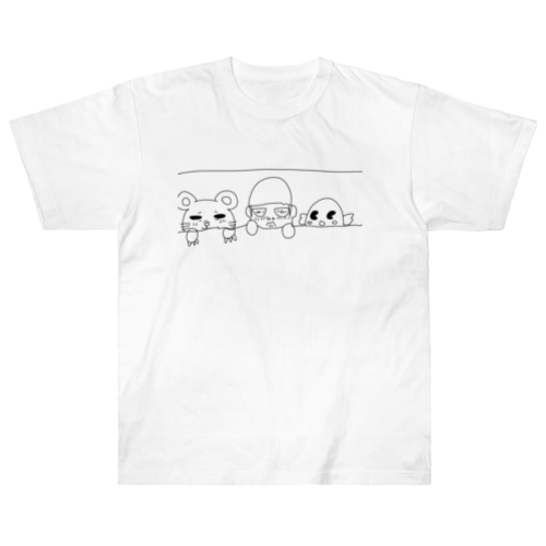 シャケ Heavyweight T-Shirt