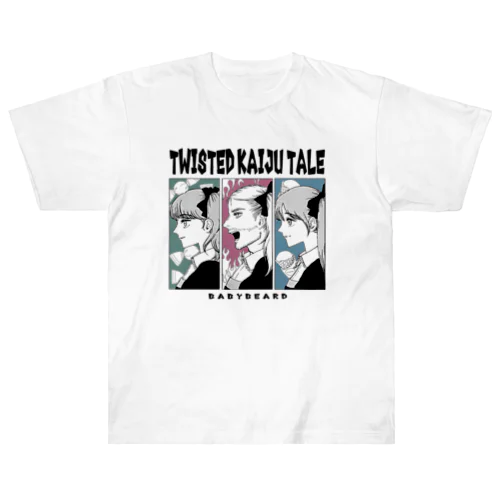 BABYBEARD "Twisted Kaiju Tale" Heavyweight T-Shirt