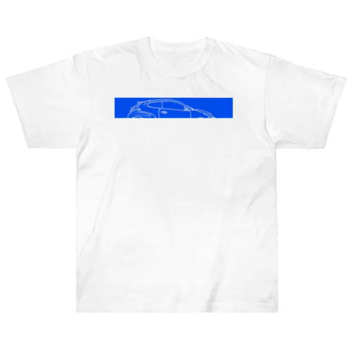 白玉(ブルー) Heavyweight T-Shirt