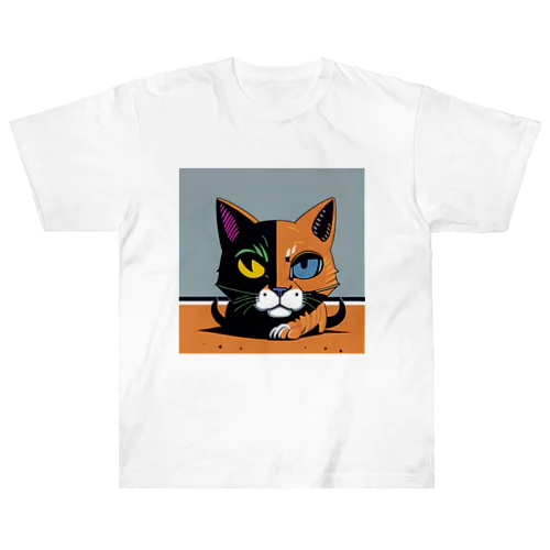 the cat_1 Heavyweight T-Shirt