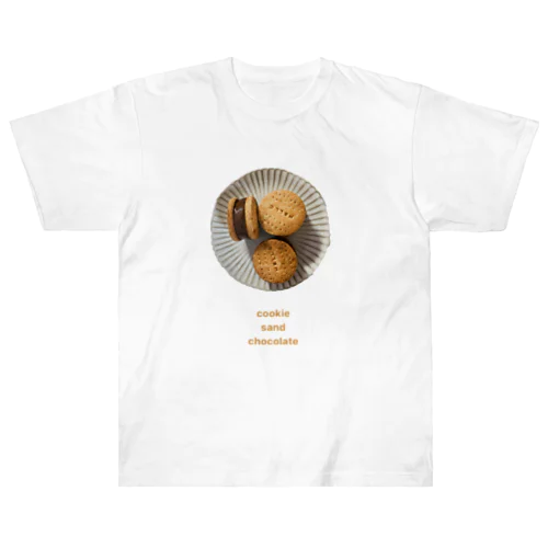 cookie sand chocolate Heavyweight T-Shirt