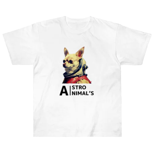 ASTRO ANIMAL'S chihuahua ヘビーウェイトTシャツ