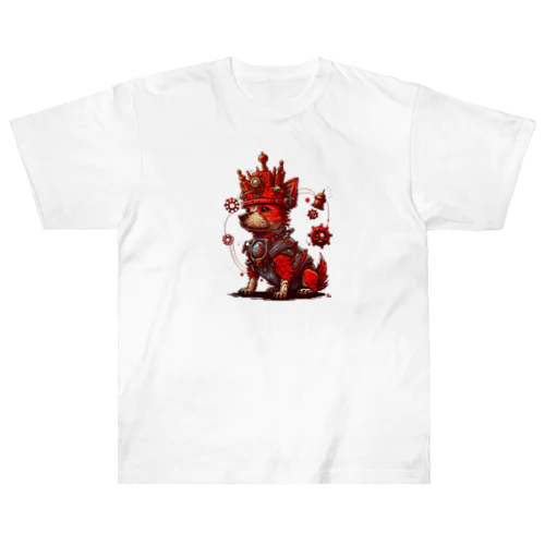 Steampunk Red Dog Heavyweight T-Shirt