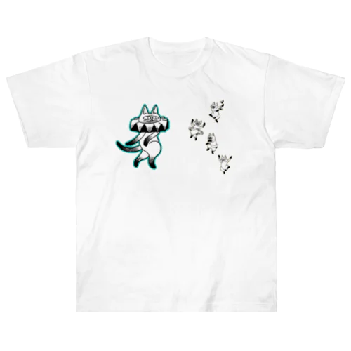 シャム猫ファイナルファンタジー Heavyweight T-Shirt