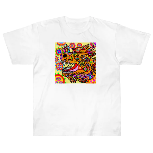 火属性の竜 Heavyweight T-Shirt