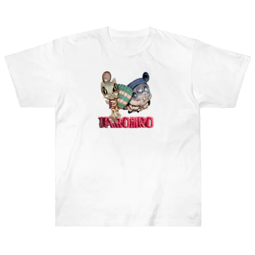 照れてるズ゛ by AI Heavyweight T-Shirt