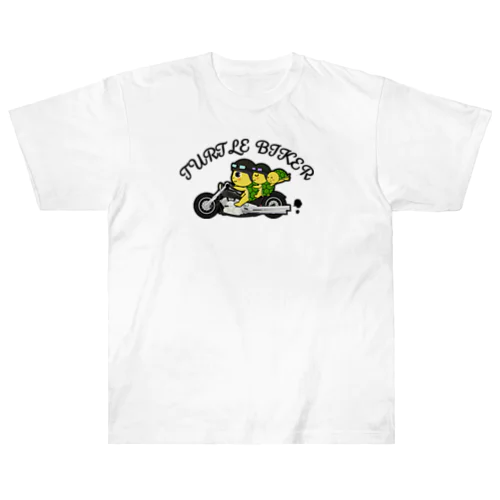 亀亀バイカー ヘビーウェイトTシャツ