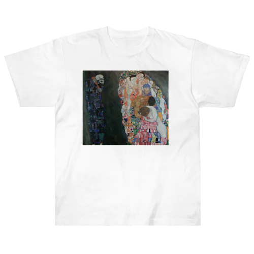 死と生 / Death and Life ヘビーウェイトTシャツ