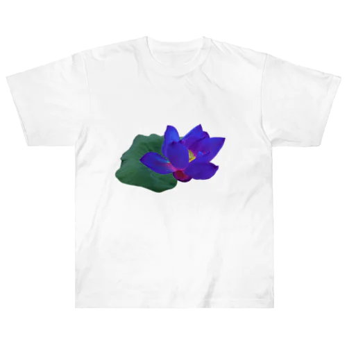 Bloom as you like ：indigo Heavyweight T-Shirt