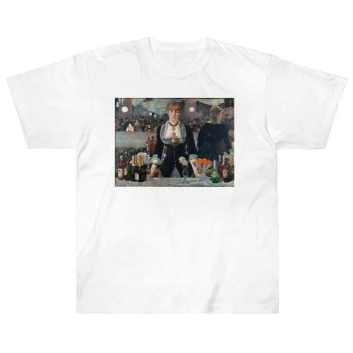 フォリー・ベルジェールのバー / A Bar at the Folies-Bergère ヘビーウェイトTシャツ