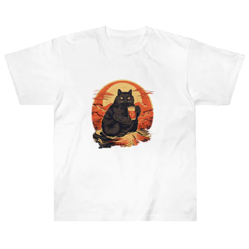 YONA YONA CAT IPA ヘビーウェイトTシャツ