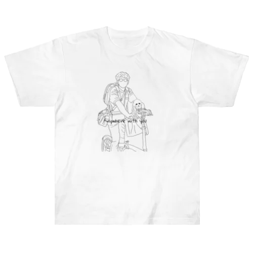 Anywhere with you Heavyweight T-Shirt