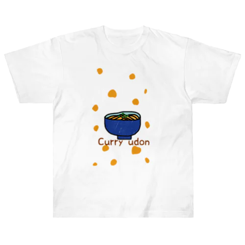 カレーうどんくん Heavyweight T-Shirt